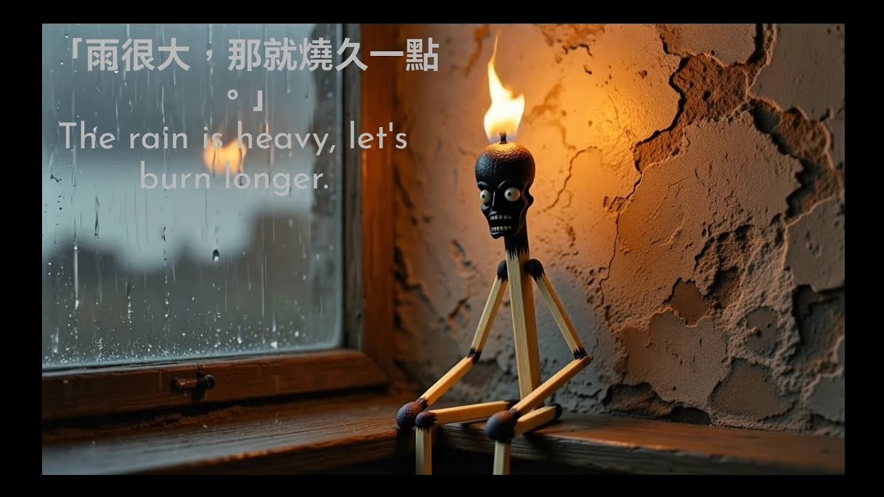 (ASMR)窗外的雨與燃燒的靈魂: 1小時沉浸式環境音 |Rain on Window & Burning Soul:1 Hr Immersive Ambience @ScorchedEarthLa 