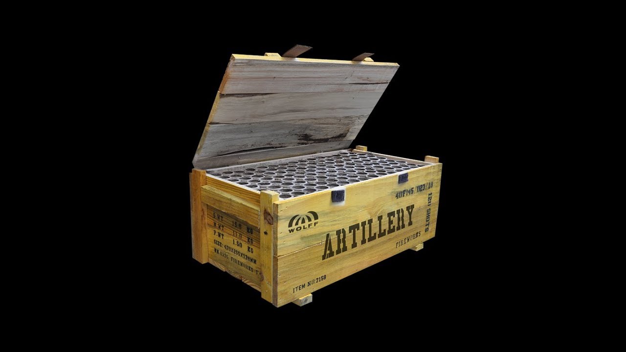 7158 Artillery - Underground Vuurwerk - Wolff Vuurwerk - Vuurwerkland