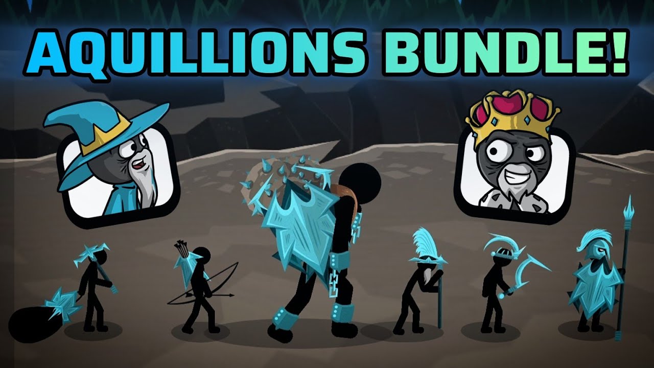 I Bought The New Aquillion Skin Bundle! Playing With New Skins On Ranked! Stick War: Saga New Update