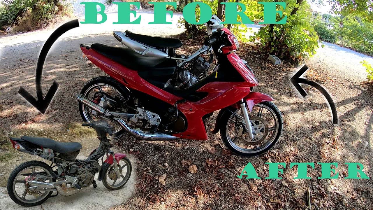 Restoration  a Modenas dinamik 120 in 10 minites!