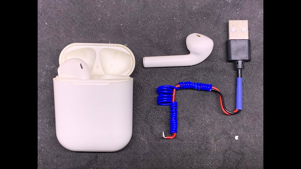 earbuds charger easy DIY!