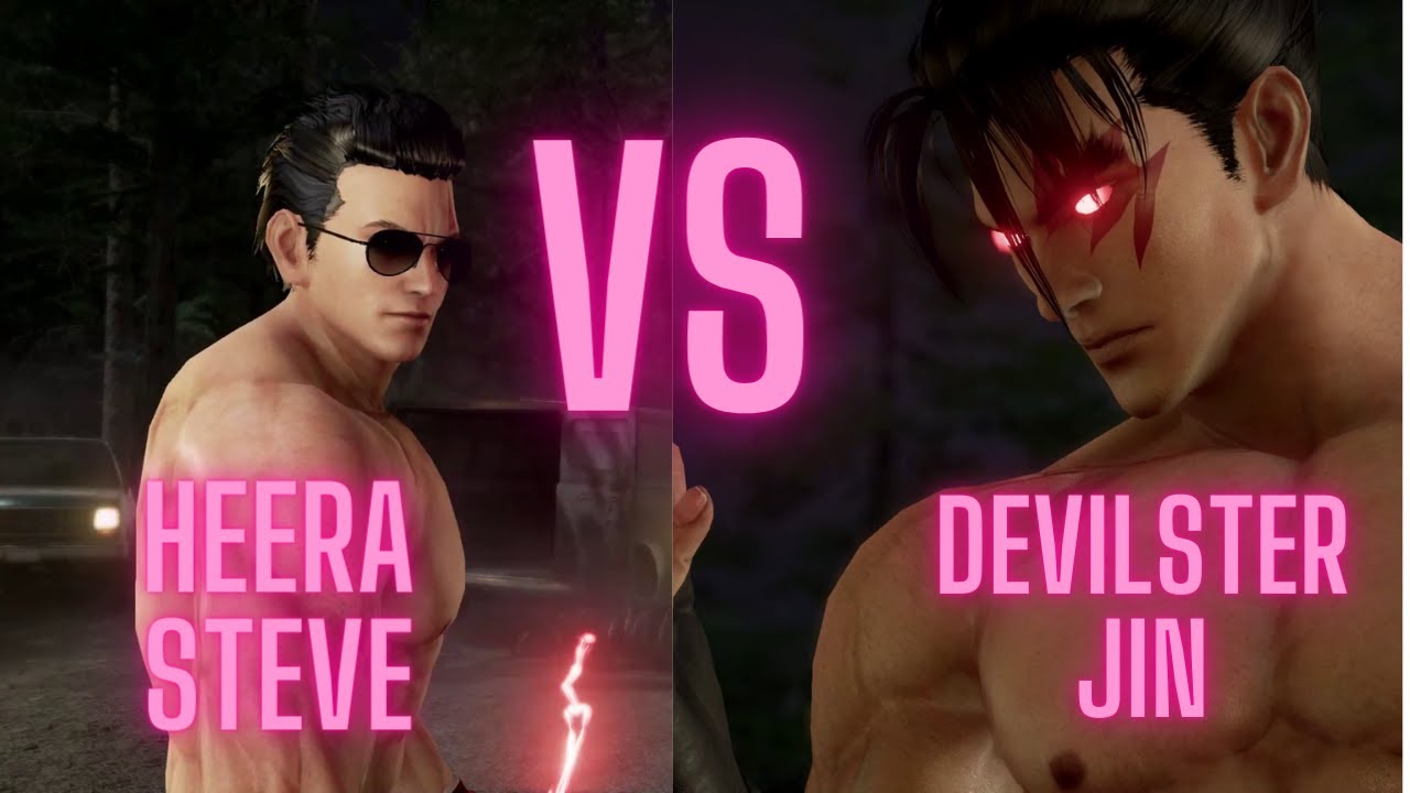 Devilster (Jin) VS Heera (Steve) Two Character Specialist Collide!
