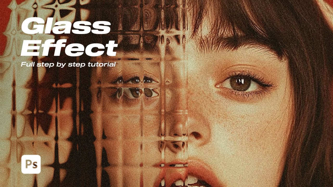 СОЗДАЙТЕ эффект стекла в Photoshop, который ВЗОРВЕТ вам мозг!