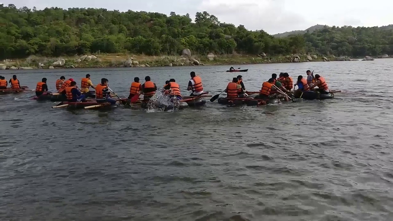 Raft Building Team Building Activity