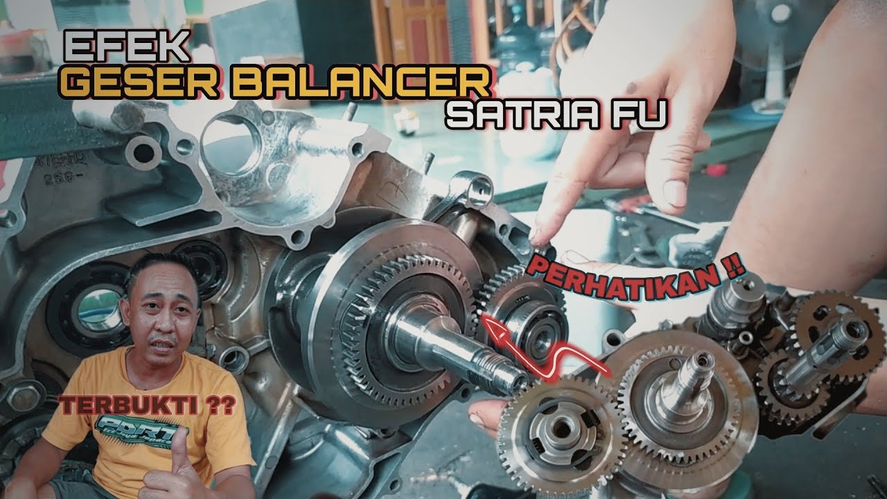 PERHATIKAN ‼️EFEK GESER BALANCER SATRIA FU || TERBUKTI???