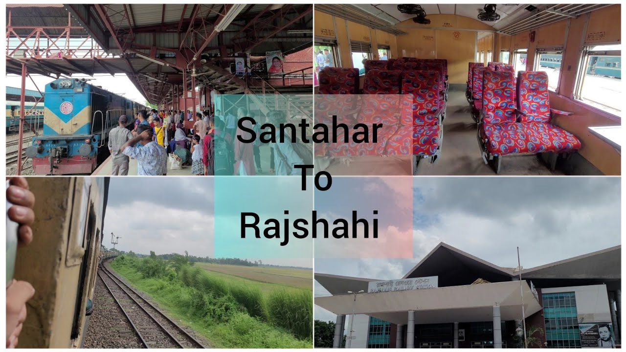 🇧🇩 Borendro Express || Santahar to Rajshahi Travel Video