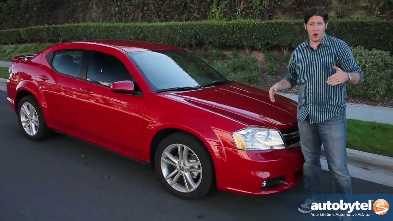2012 Dodge Avenger Test Drive & Car Review