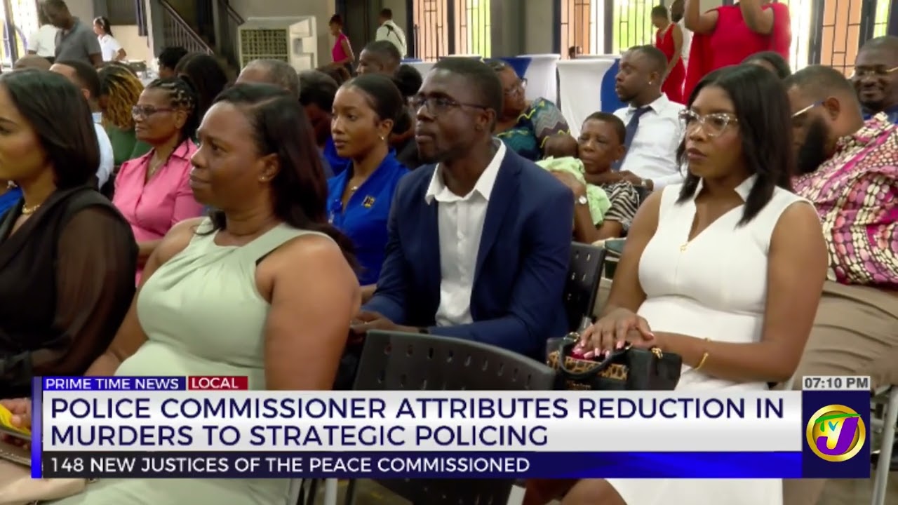 Police Commissioner Attributes Reduction In Murders To Strategic Policing  | TVJ News