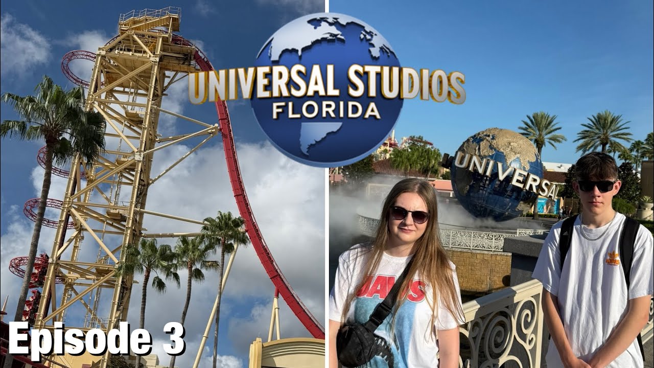 FIRST VISIT TO UNIVERSAL STUDIOS FLORIDA Vlog 2025