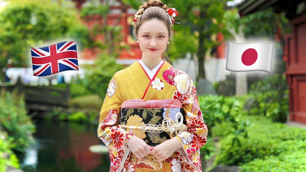 Japanese Kimono Only For 20 Year Olds?! | Furisode Photoshoot in Asakusa Tokyo!