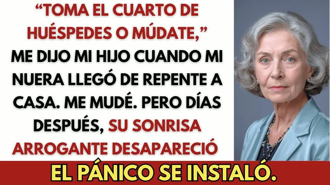 Mi Nuera Pidió ‘Apoyo Familiar’, Mi Hijo Me Echó — Pero Al Irme, El Pánico Los Alcanzó