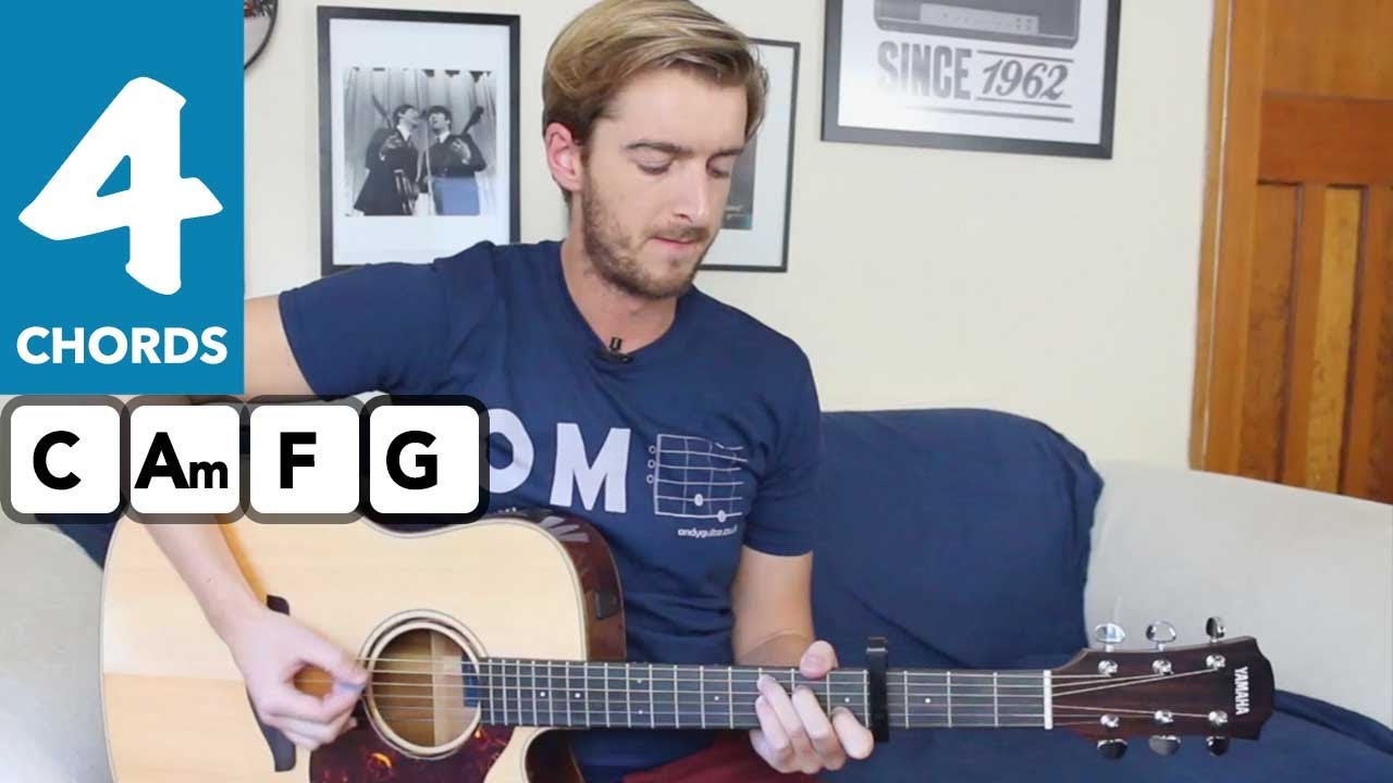 Dakota - Stereophonics - Easy 4 CHORD Guitar Song - Beginner Lesson + Tutorial