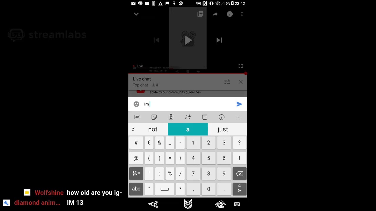 Wolfshine Live Stream
