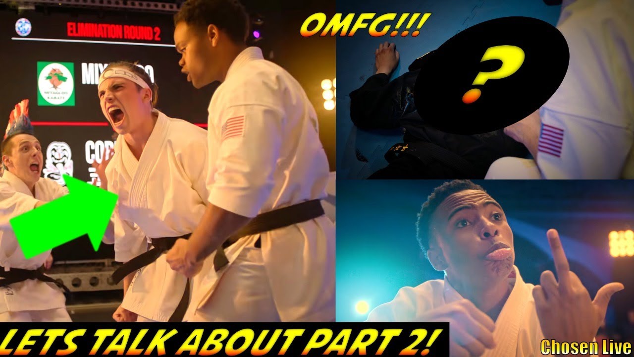 COBRA KAI SEASON 6 PART 2 HOLY S*** - WHAT DID YA'LL THINK!