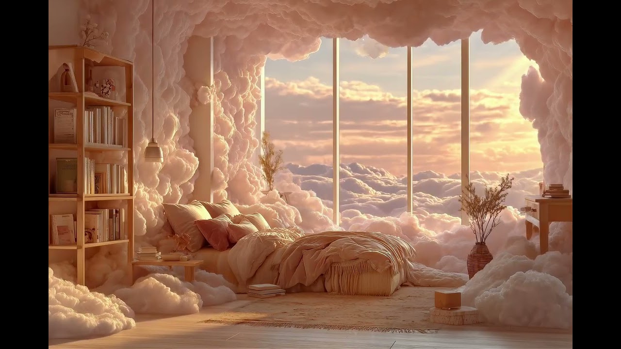 Floating Above the Clouds 🌅 Dreamlike Sleep Ambience