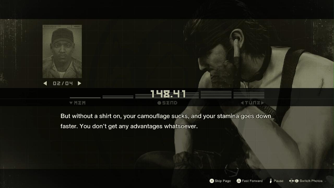 METAL GEAR SOLID &Delta;: SNAKE EATER This FOX Unit...