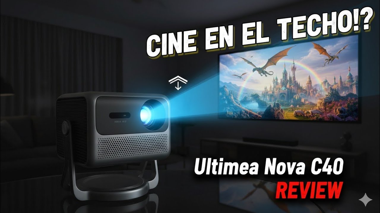 ¿El MEJOR proyector calidad-precio de 2026? Ultimea Nova C40