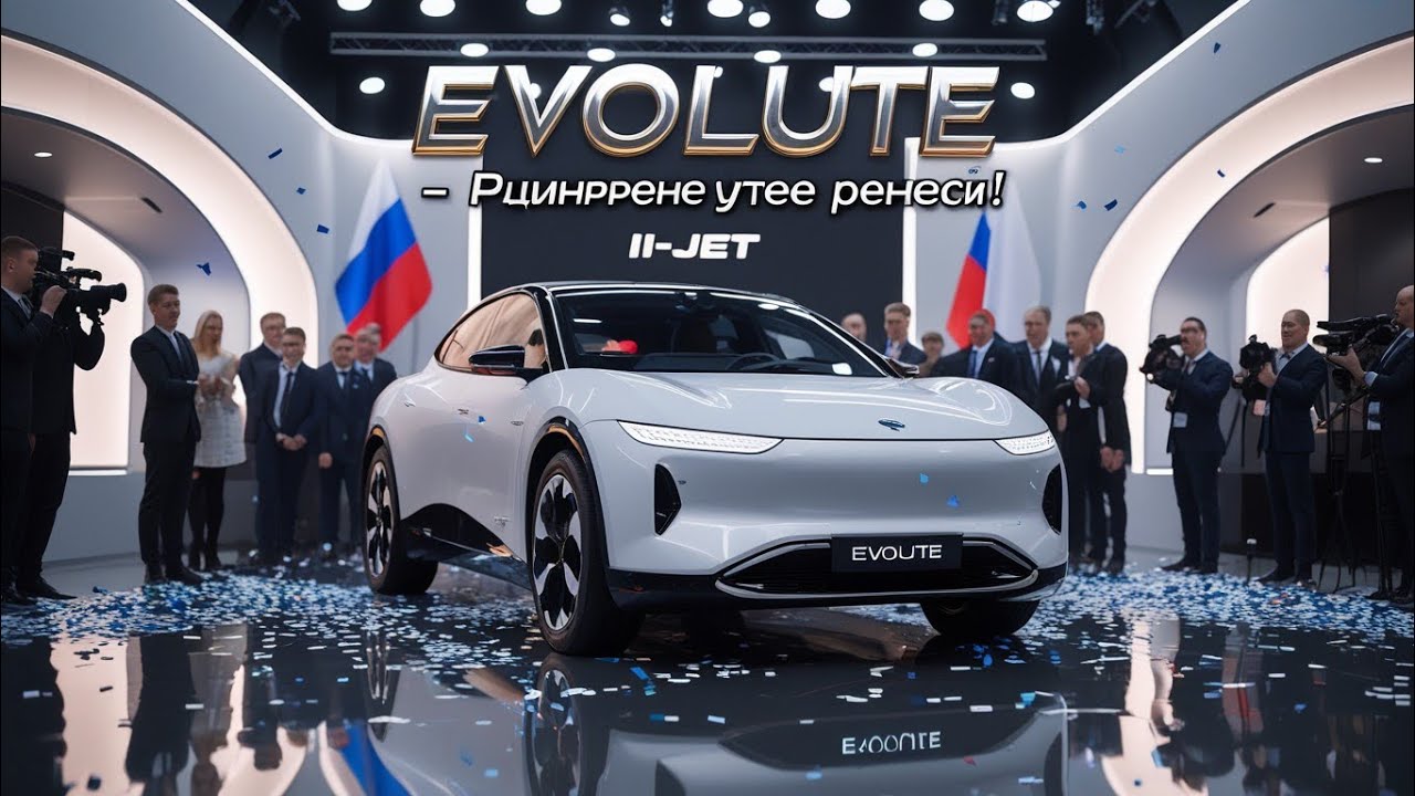 Evolute i-Jet 2025 &ndash; Русский электрокар, который УДИВИЛ весь мир! ⚡ Это будущее уже здесь!