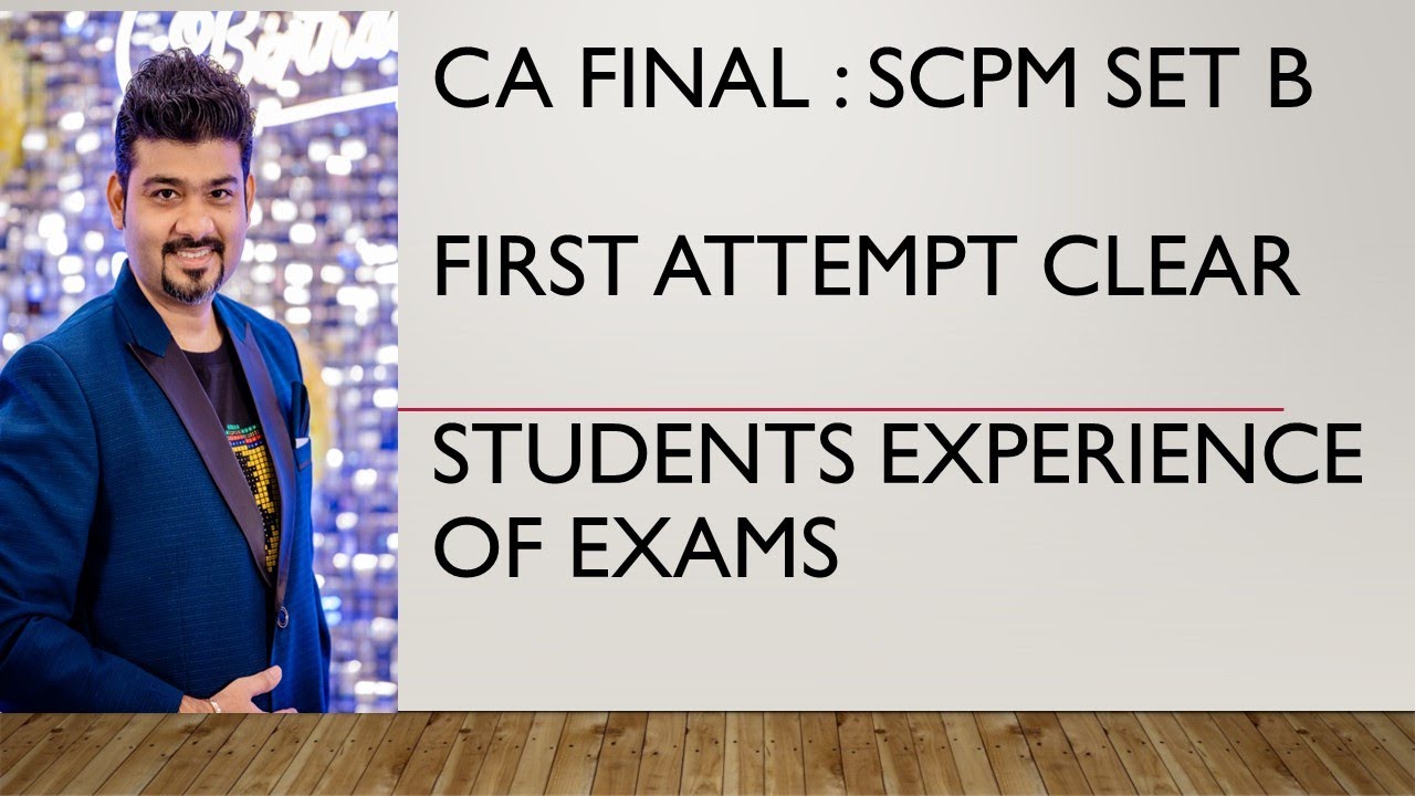 SCPM SET B SPOM STUDENT CLEARED IN FIRST ATTEMPT EXPERIENCE WITH TIPS & TRICKS | CA SANKALP KANSTIYA