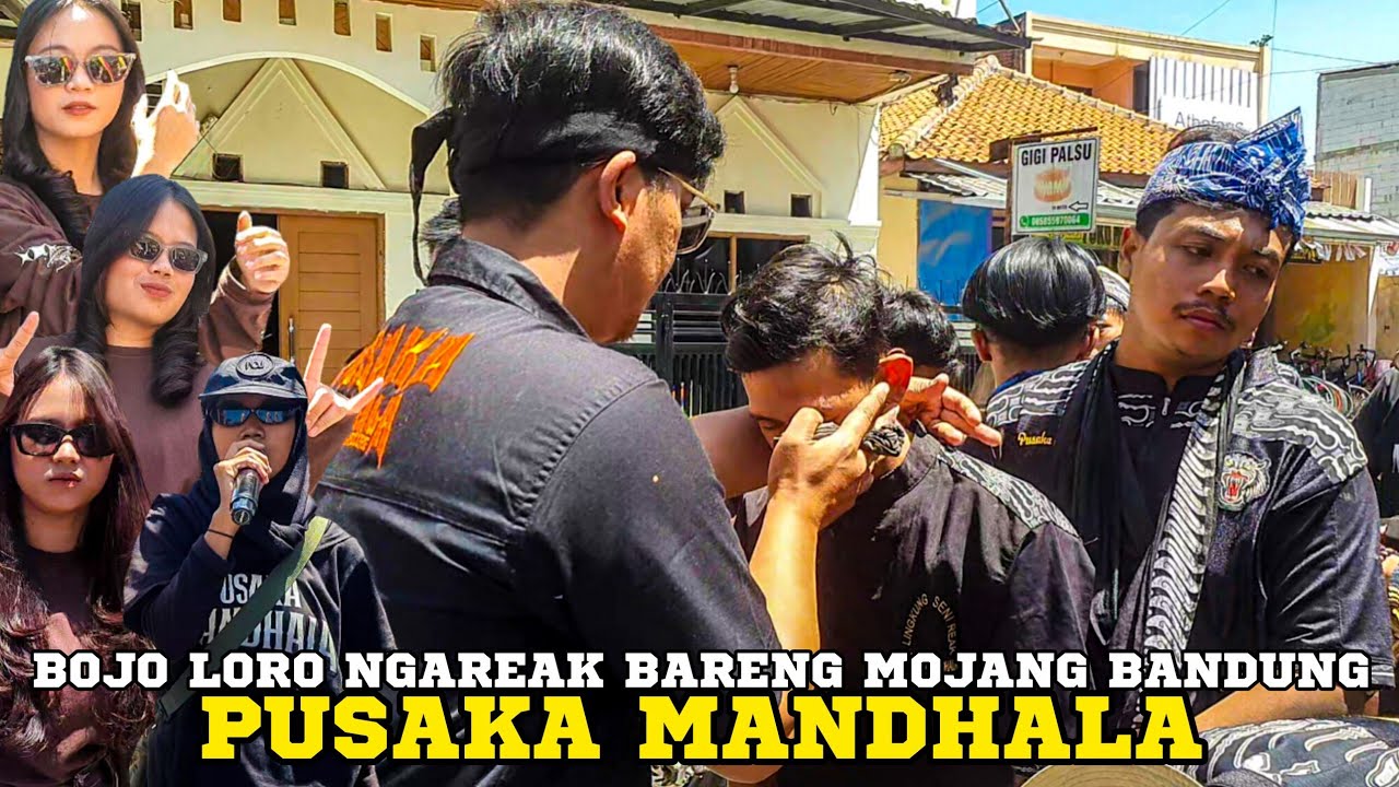 REAK PUSAKA MANDHALA BOJO LORO NGAREAK BARENG MOJANG BANDUNG