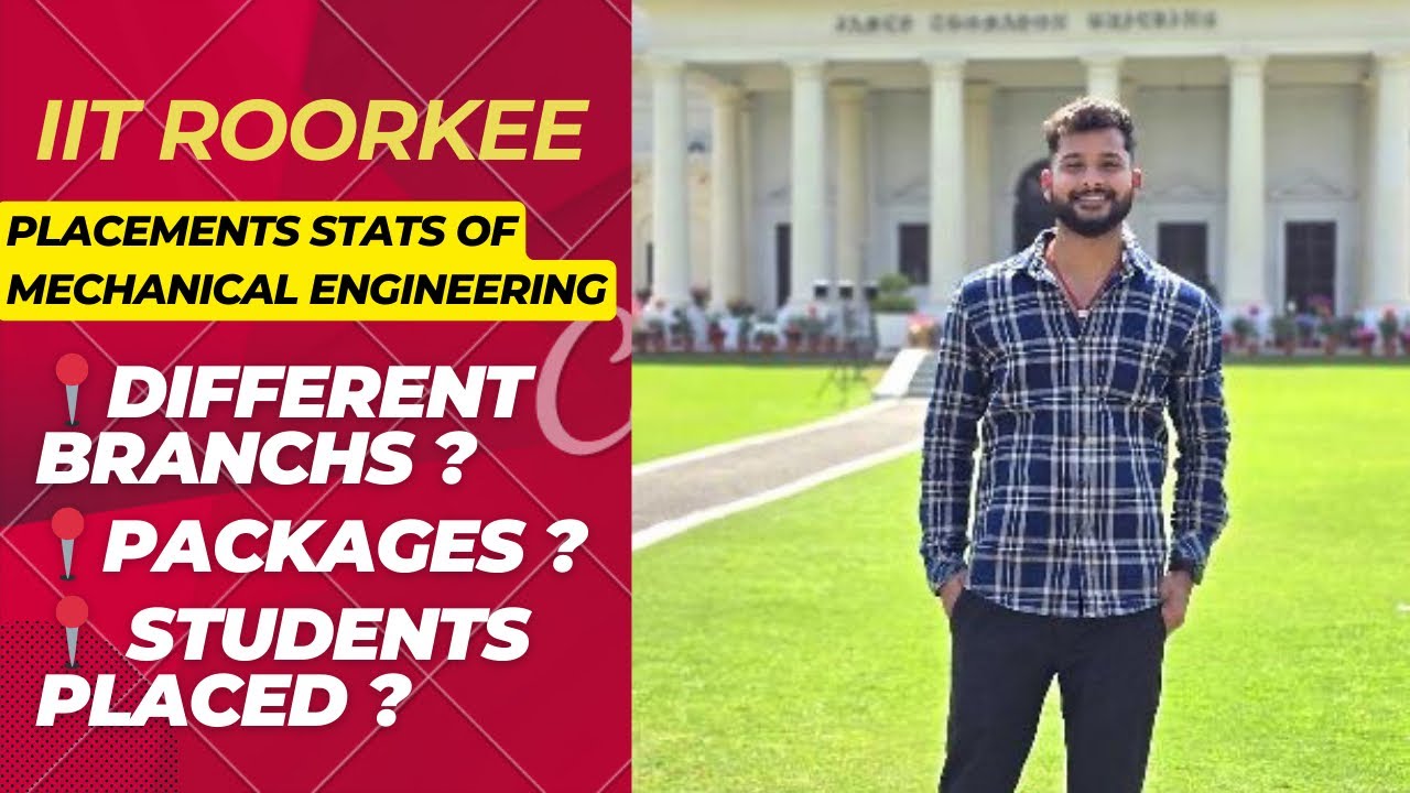 IIT ROORKEE Mtech Mechanical Placement stats || #iit