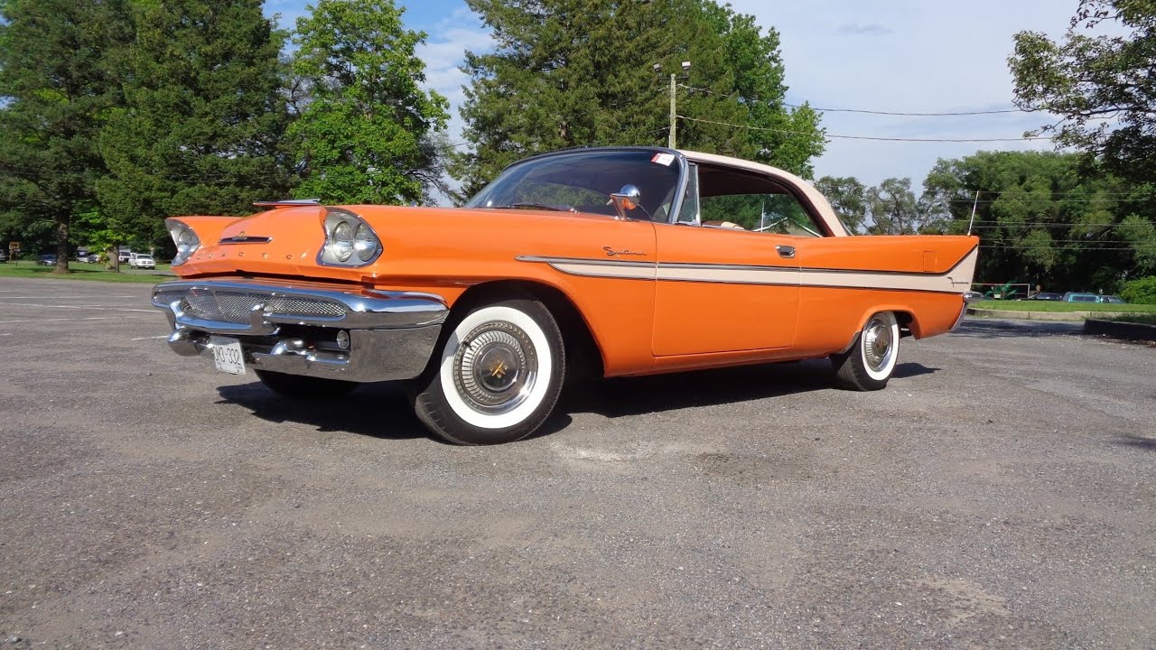 WOW ! 1958 DeSoto Firedome Sportsman 2 Door in Rust / Beige & Ride - My Car Story with Lou Costabile