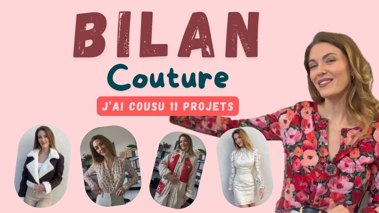 J’ai cousu 11 vêtements en deux mois : mon Bilan Couture de Janvier et Février
