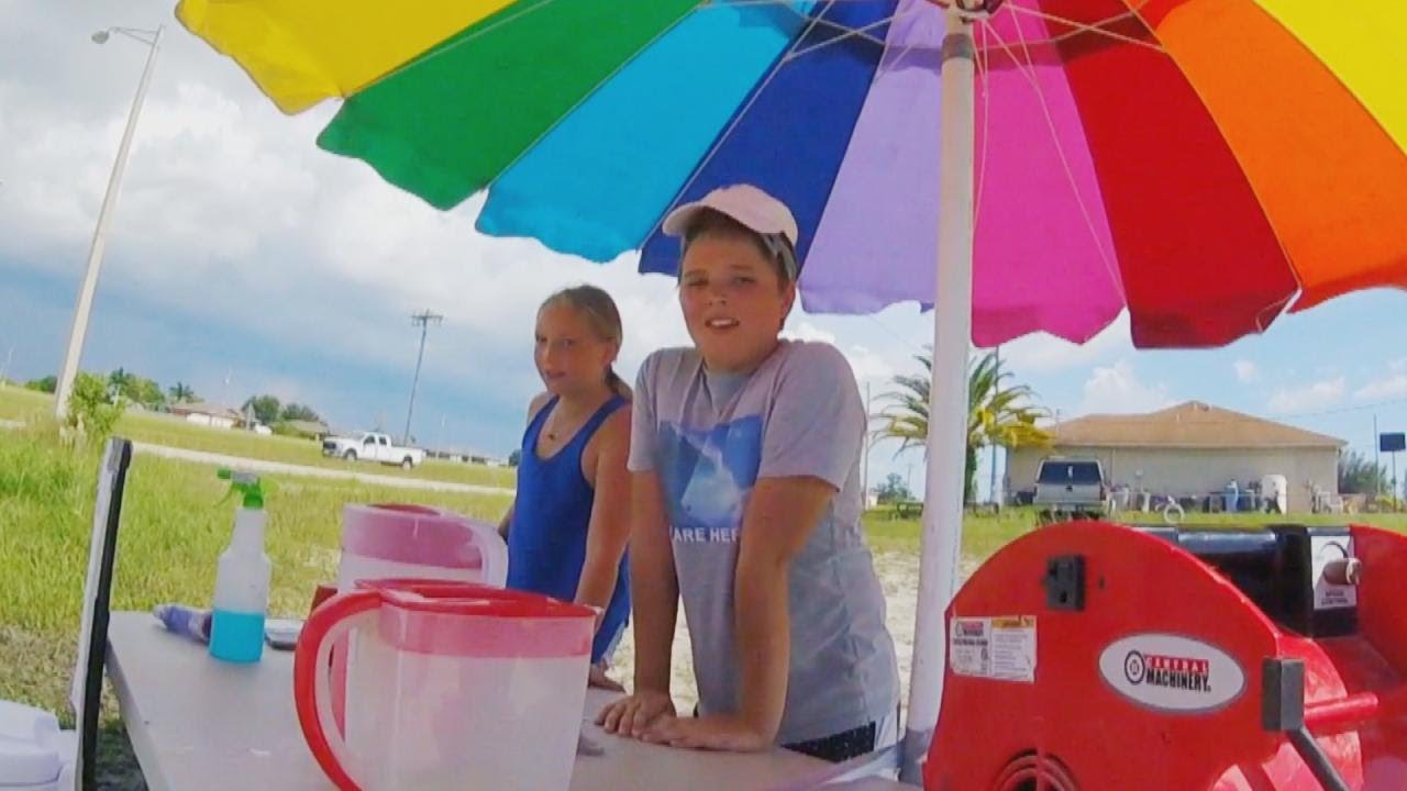 Kids Sell Lemonade to Find Cure for Dad's Mystery Illness