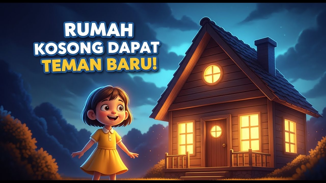 RUMAH KOSONG DAPAT TEMAN BARU – Dongeng Anak Edukatif