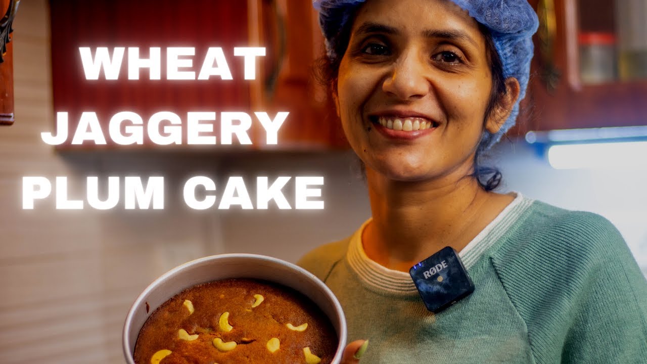 WHEAT JAGERY PLUM CAKE healthy plum cake recpie in malayalam