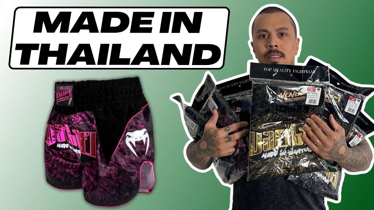 Venum droppt NEUE Muay Thai Shorts Kollektion straight aus Thailand!