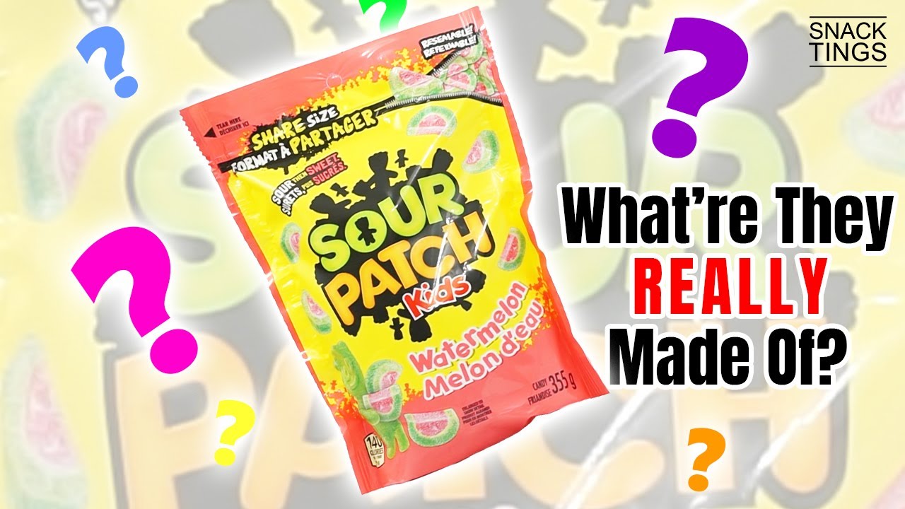 WATERMELON SOUR PATCH KIDS: What's REALLY in Them? | SnackTings