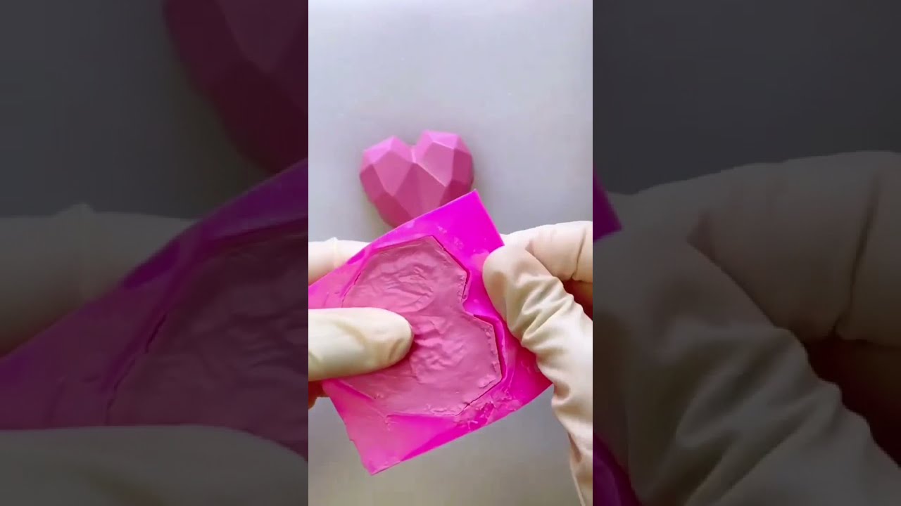 How to make chocolate hearts?