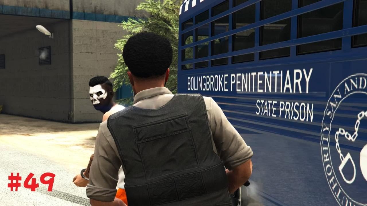 #49 Der Gefängnis Ausbruch Final Mission   Grand Theft Auto V Online