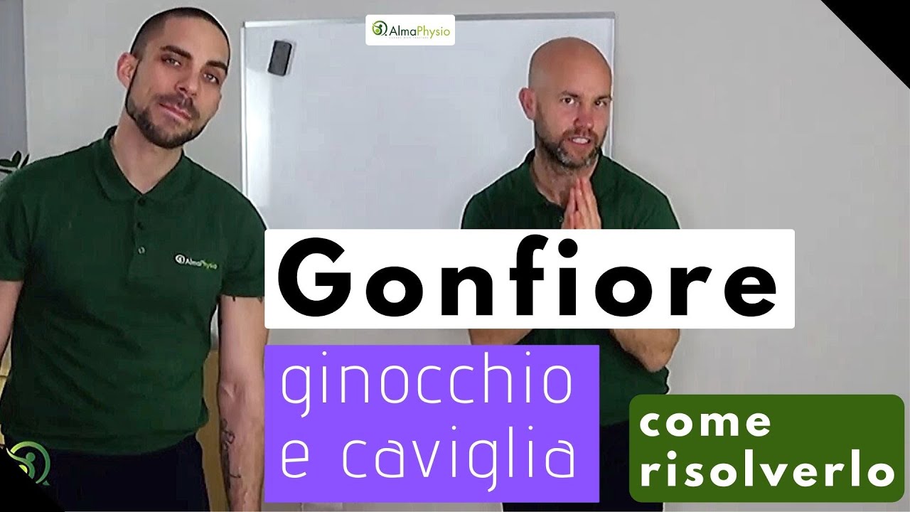Gonfiore ginocchio e caviglia: come risolverlo