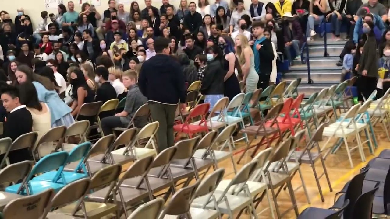 Chinook  Middle School Graduation ceremony Michael Lim