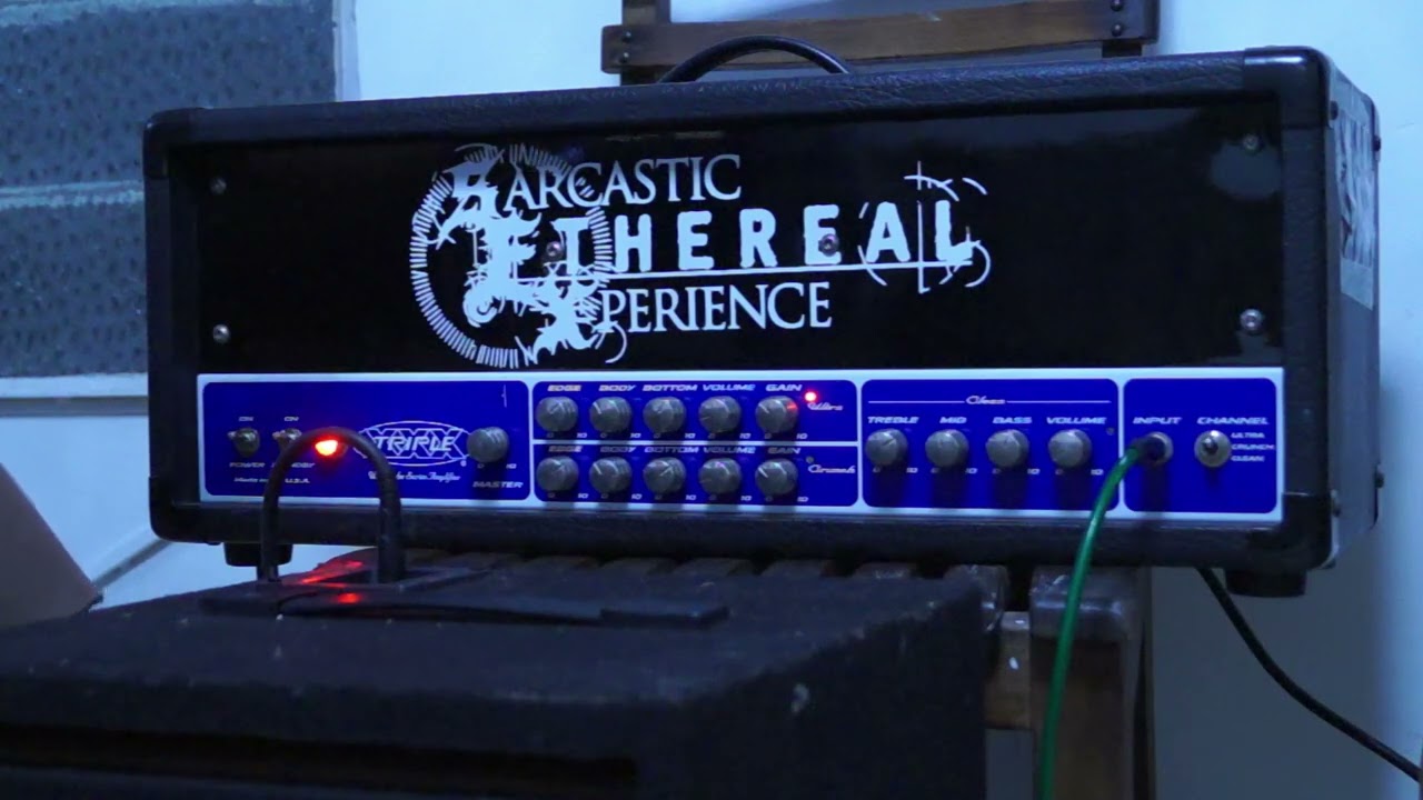 Peavey Triple X Gary Hoey prototype (Amp Porn, no pedals, no talking)