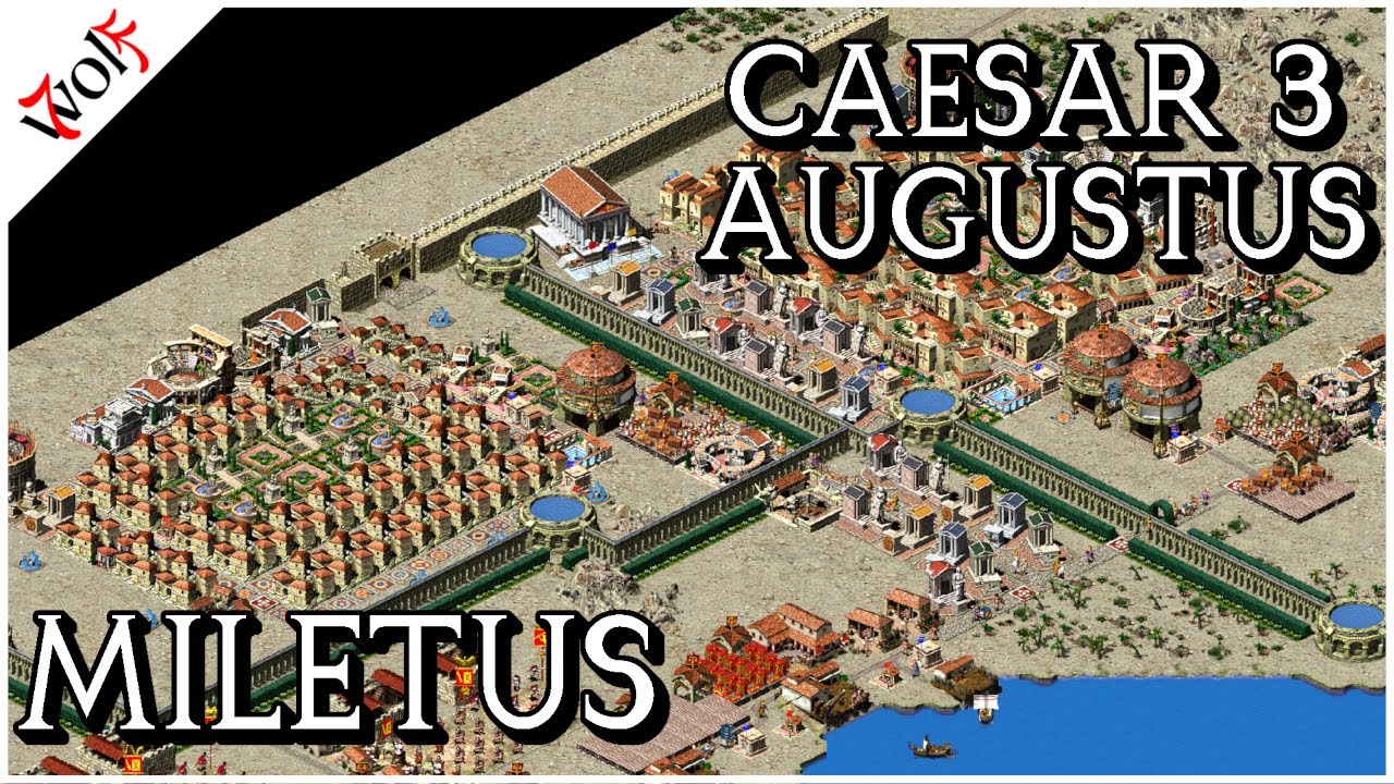 Caesar 3 Augustus - Miletus Mission 5 | Let's Play 2024!