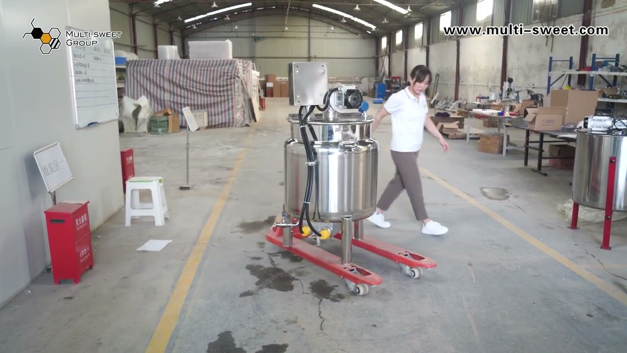 Honey mixing machine Show