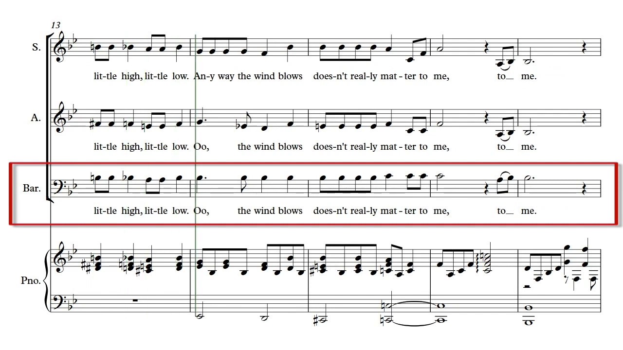Bohemian Rhapsody Baritone