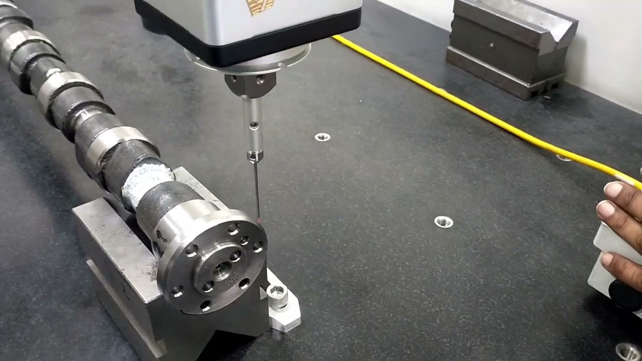 How to check run out on Co-ordinate Measuring Machine