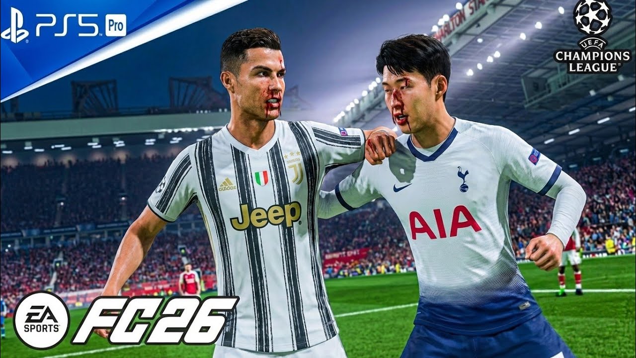 Juventus vs Tottenham | Ronaldo vs Son |  Epic Battle