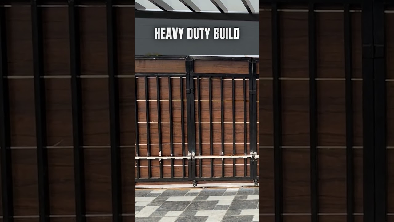 🚪Smart Corner Sliding Gate Automation✨ | Madurai