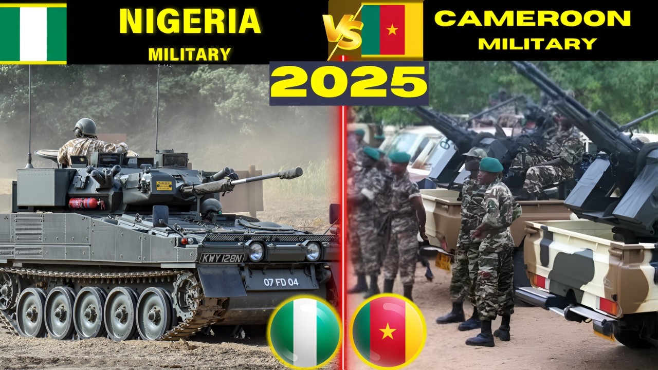 Nigeria vs Cameroon military | comparison 2025 | CAMEROON vs NIGERIA military power 2025