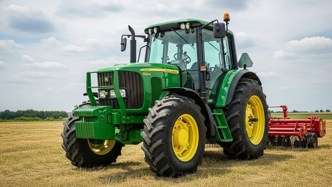 John Deere 5204 – Ehrlicher Traktor für harte Feldarbeit | Realer Praxis-Test