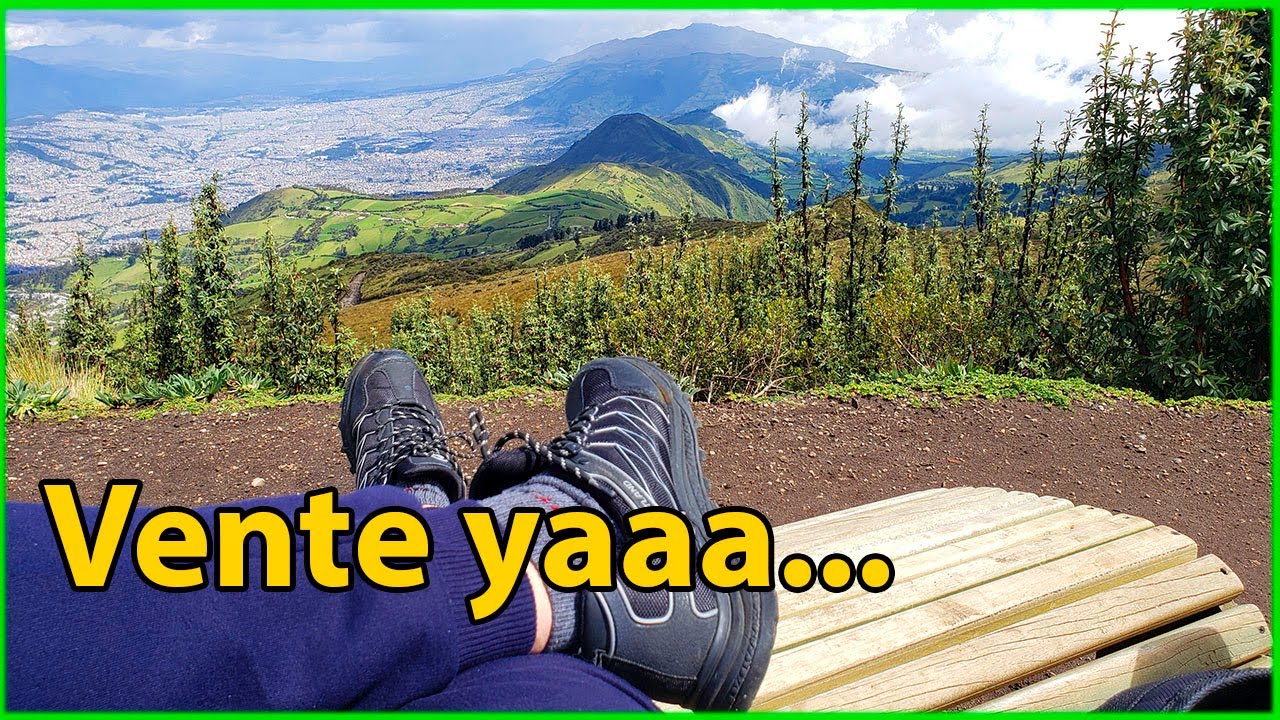 En SAMÁFORO AMARILLO a el mágico TELEFERICO DE QUITO | TELEFERIQO ECUADOR vente. Albert Oleaga.