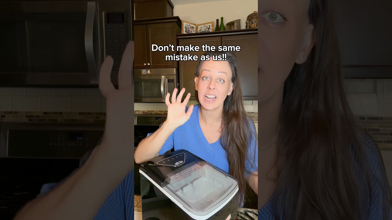 How To Clean a Countertop Ice Maker with ACTIVE Ice Machine Cleaner 🤢 More info in description!