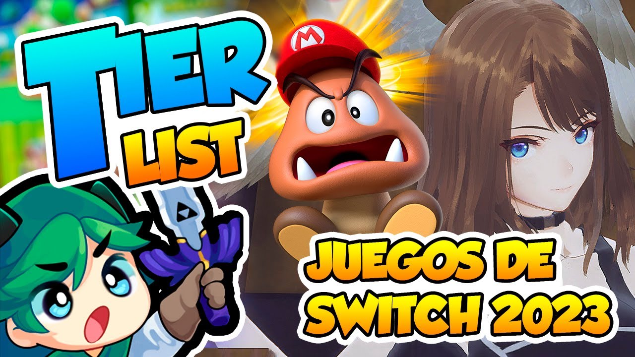 Los MEJORES JUEGOS de NINTENDO SWITCH (Tier List 2023) DSIMPHONY