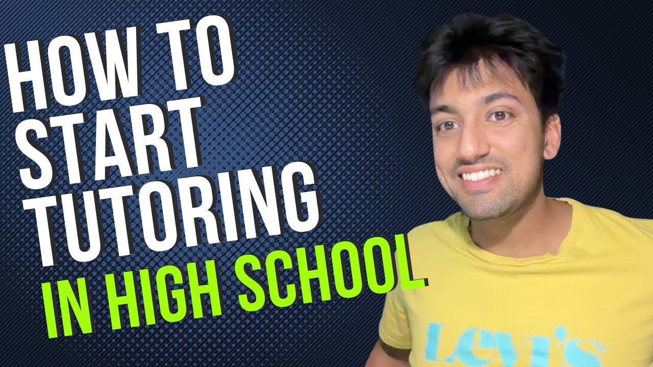 How I Started Tutoring in High School [and You Can Too]