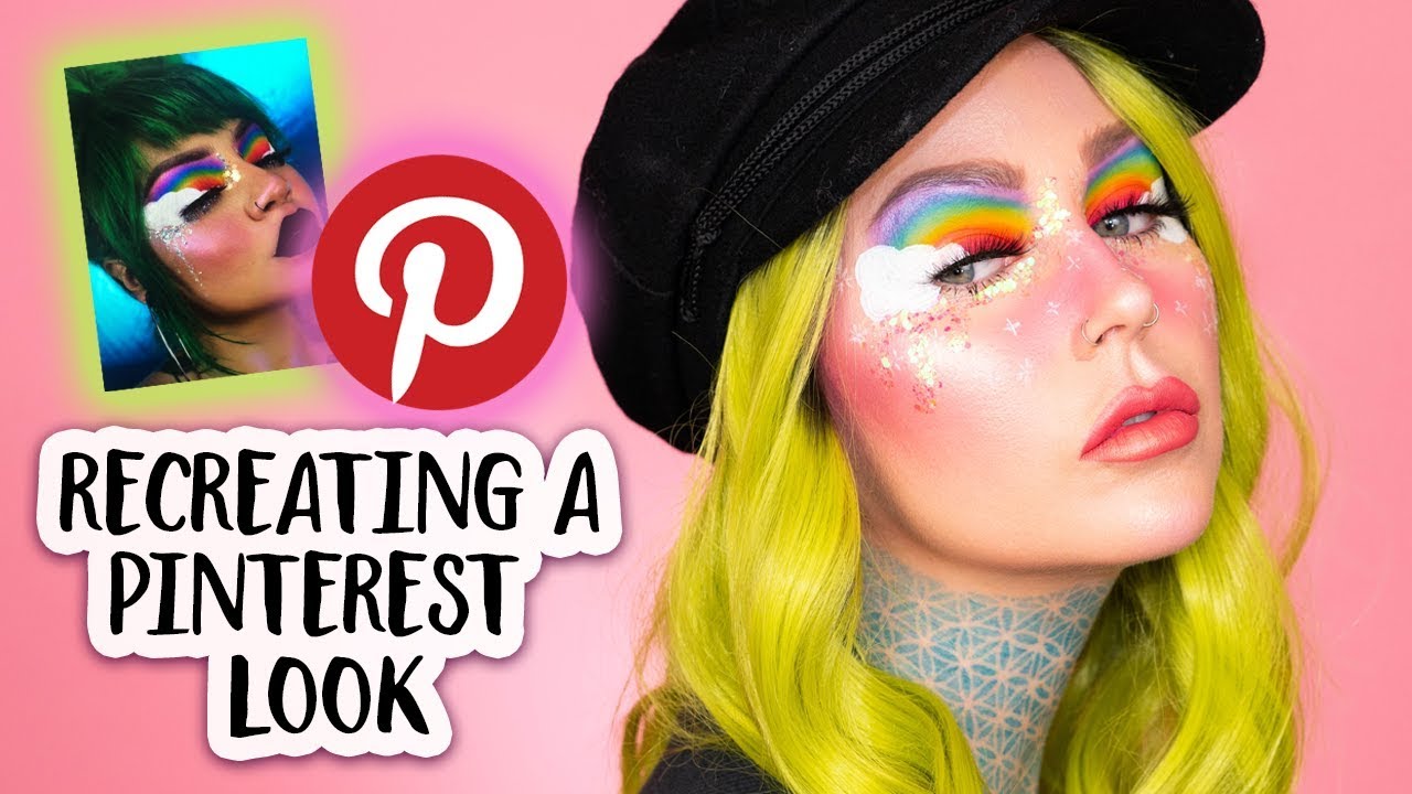 Recreating Pinterest Halloween Makeup! | KristenLeanneStyle